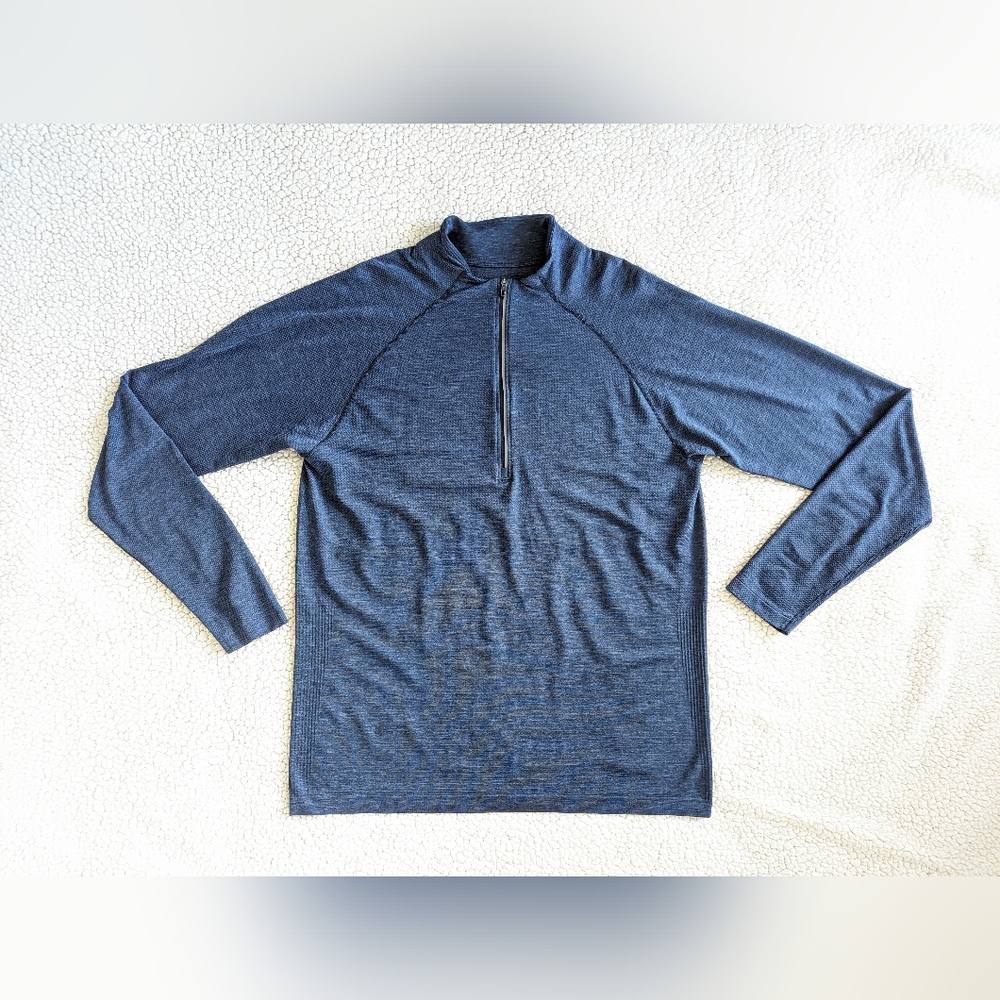Lululemon Metal Vent Technical 1/2 Zip  Athleisure Athletic Training Pullover XL